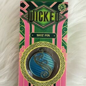 Wicked Shiz Pin - Blue and Silver
